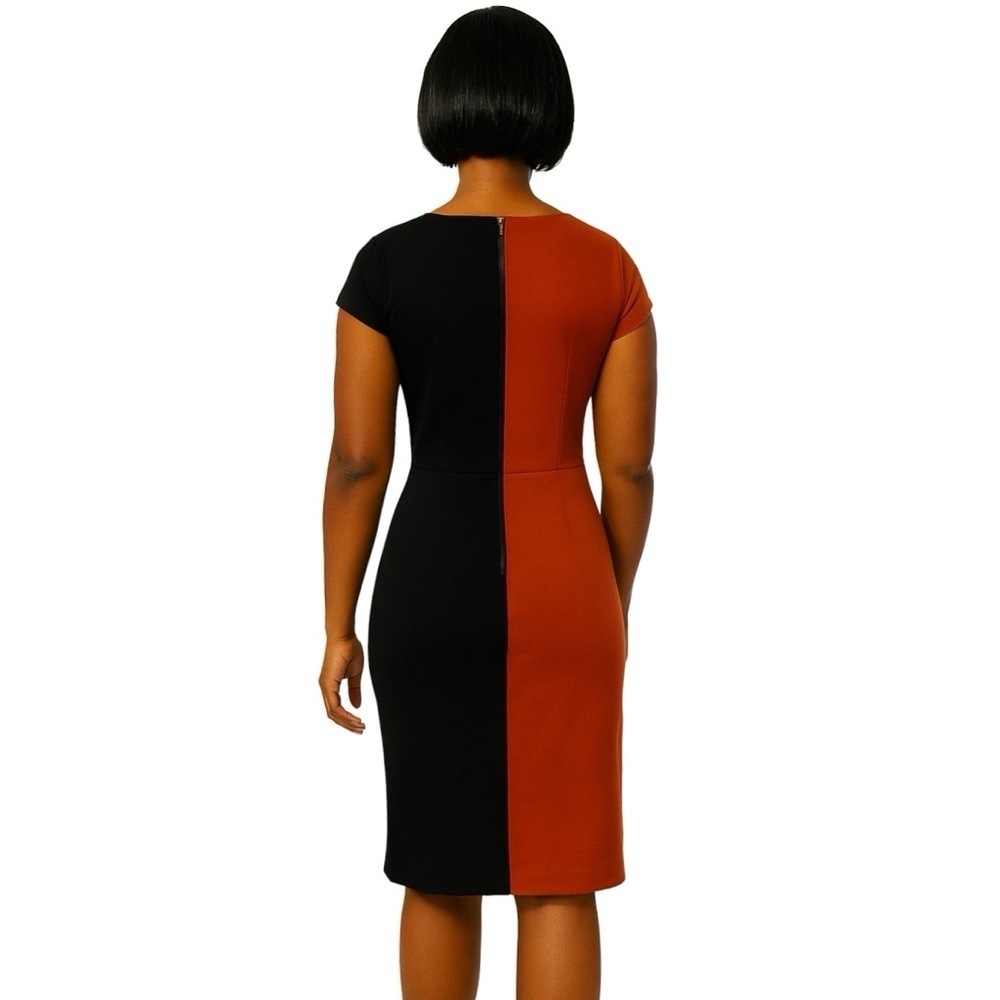 Beige by eci Suede Midi Dress - Picture 3 of 3